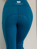Teal Full Seat Riding Tights
