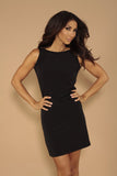 Sleeveless classic backless dress - Lilac
