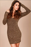 Hoodie dress - Silver