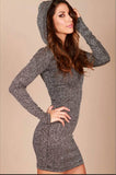Hoodie dress - Gold