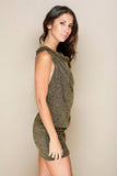 Silver backless chain dress