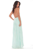 Backless summer day dress